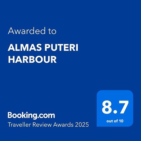 Almas Puteri Harbour Apartman Nusajaya  Kültér fotó